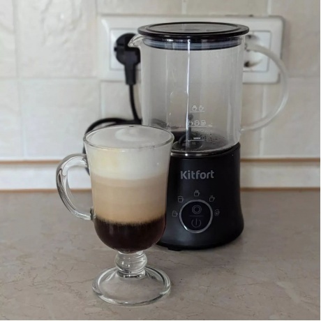 Капучинатор Kitfort КТ-7199-1 черный - фото 18