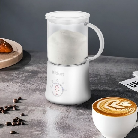 Капучинатор Kitfort КТ-7199-2 белый - фото 17