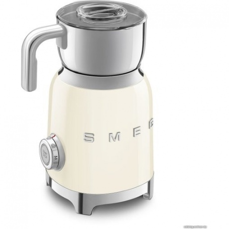 Вспениватель молока Smeg MFF11CREU кремовый - фото 8