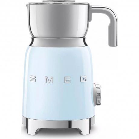 Вспениватель молока Smeg MFF11PBEU пастельный голубой - фото 1