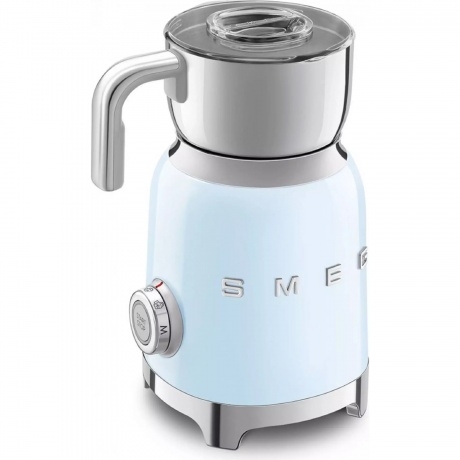 Вспениватель молока Smeg MFF11PBEU пастельный голубой - фото 5