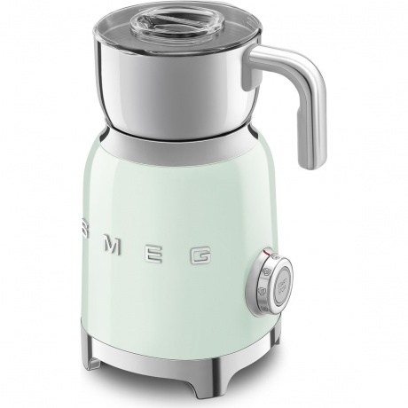 Вспениватель молока Smeg MFF11PGEU пастельный зеленый - фото 4