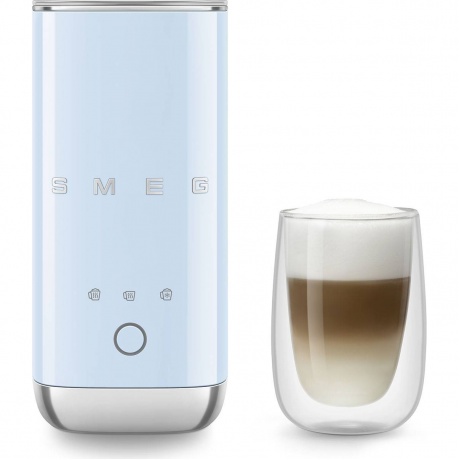 Вспениватель молока Smeg MFF02PBEU пастельный голубой - фото 10