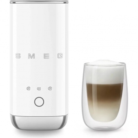 Вспениватель молока Smeg MFF02WHEU белый - фото 4