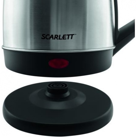 Чайник электрический Scarlett SC-EK21S25 нержавеющая сталь - фото 4