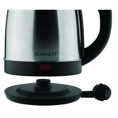 Чайник Scarlett SC-EK21S51 1.8л. 1500Вт нержавеющая сталь - фото 2
