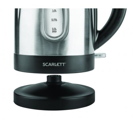 Чайник Scarlett SC-EK21S62 1.7л. 2200Вт нержавеющая сталь - фото 6