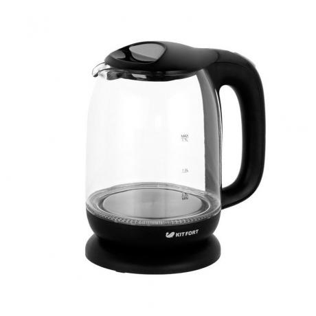 Чайник электрический Kitfort КТ-625-5 серый - фото 2