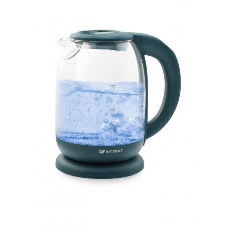 Чайник электрический Kitfort КТ-640-4 изумрудный