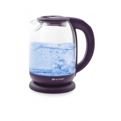 Чайник электрический Kitfort КТ-640-5 ежевичный