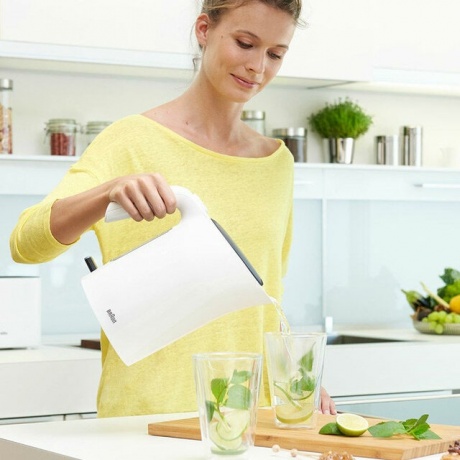 Чайник электрический Braun WK 3100.WH - фото 4