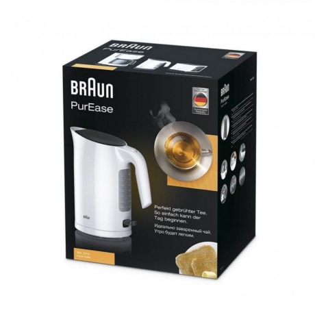 Чайник электрический Braun WK 3110.WH - фото 3