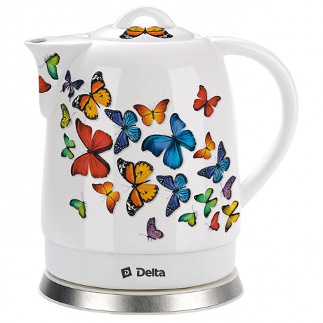 Чайник Delta DL-1233A Butterflies - фото 1