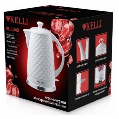 Чайник электрический Kelli KL-1340 - фото 7