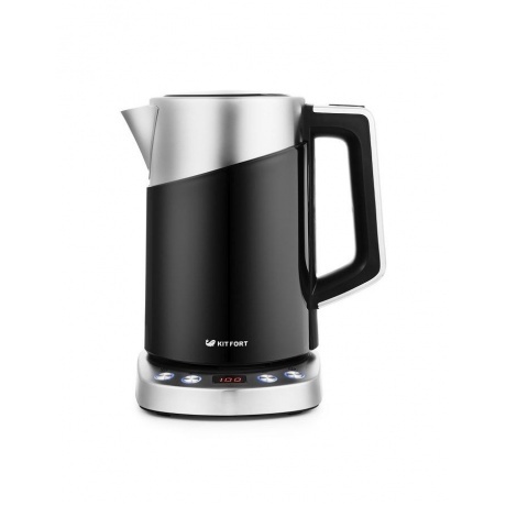 Чайник электрический Kitfort КТ-660-2 черный - фото 2
