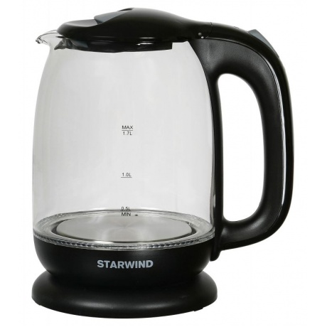 Чайник электрический Starwind SKG1210 черный - фото 1