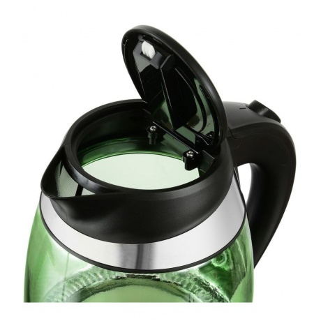 Чайник электрический Starwind SKG2213 зеленый/черный - фото 2