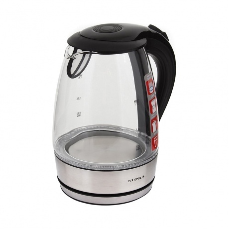 

Чайник электрический Supra KES-2001 серебристый/черный