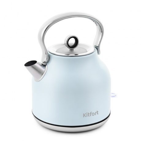 Чайник Kitfort КТ-671-3 голубой - фото 1