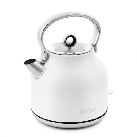 Чайник Kitfort КТ-671-1 белый - фото 1