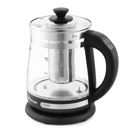 Чайник электрический Kitfort КТ-656 (2 в 1)