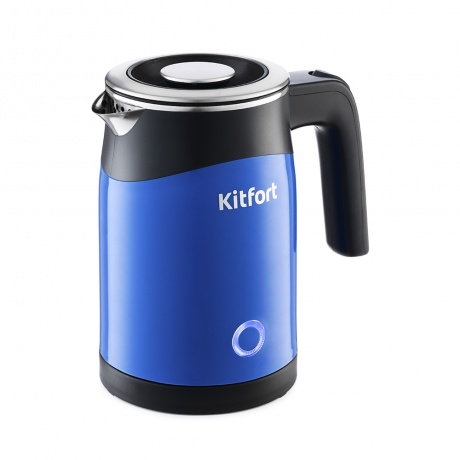Чайник Kitfort КТ-639-2 синий - фото 1