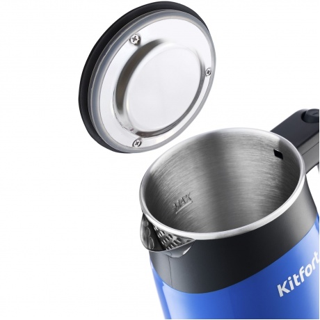 Чайник Kitfort КТ-639-2 синий - фото 2