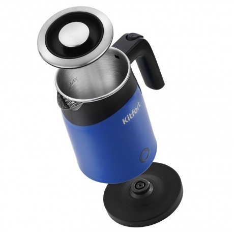 Чайник электрический Kitfort КТ-639-2 синий - фото 4