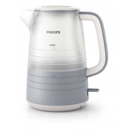 Чайник электрический Philips HD9335/31 1.5л. 2200Вт серый/белый (корпус: пластик) - фото 2
