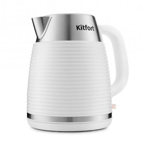 Чайник Kitfort КТ-695-3 белый - фото 1