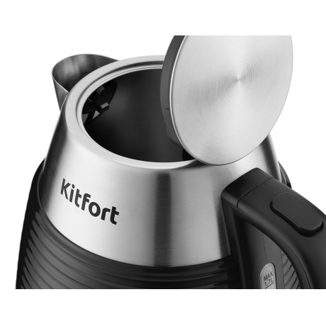 Чайник Kitfort КТ-695-1 черный - фото 4