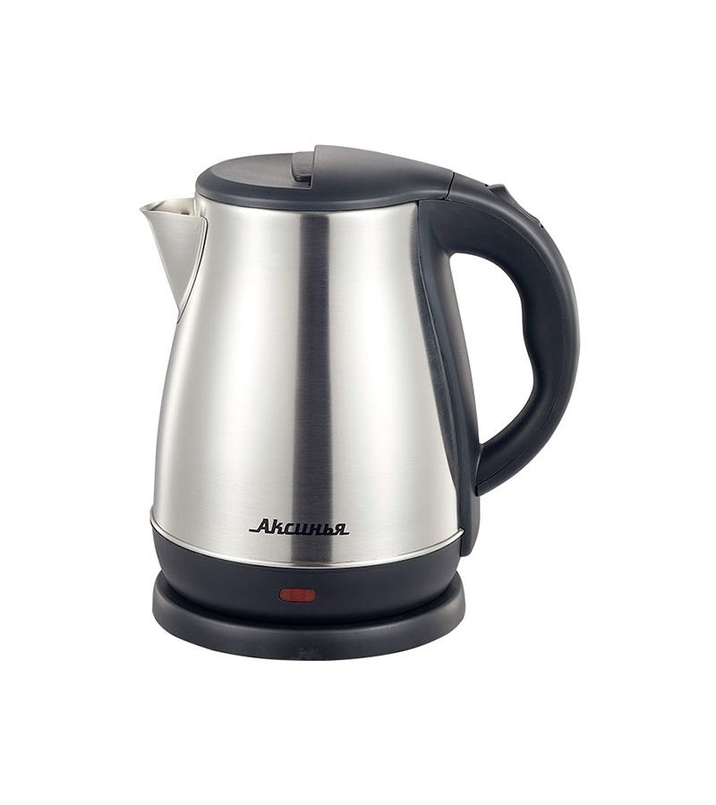 Чайник электрический Аксинья КС-1050 Black, цвет серый - фото 1