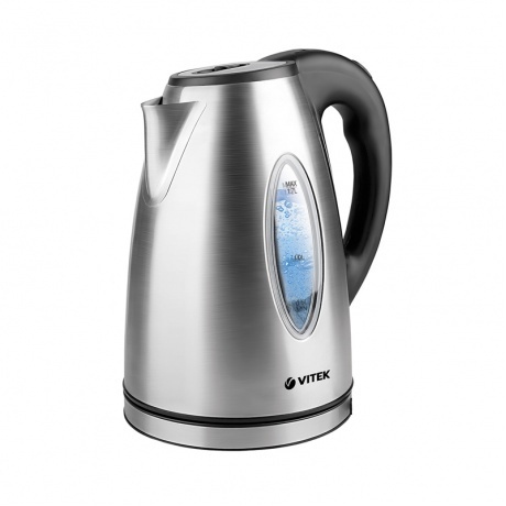 Чайник электрический Vitek VT-7019 1.7л. 2200Вт сталь (нерж.сталь)