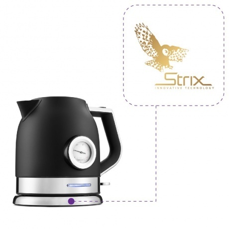 Чайник электрический Kitfort КТ-692-1 черный - фото 4