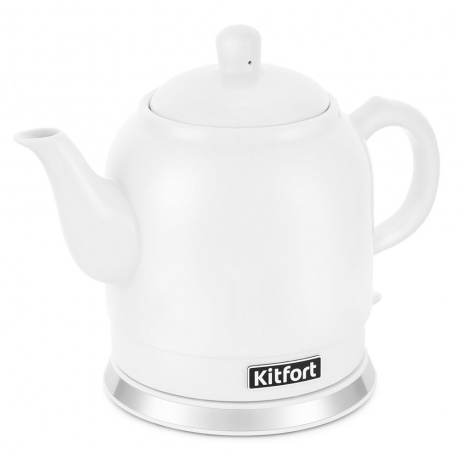 Чайник Kitfort КТ-691-1 белый - фото 1