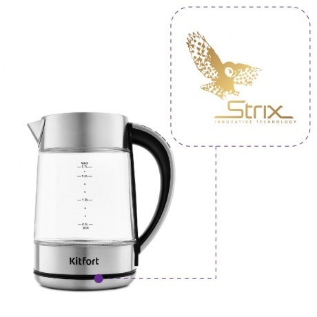 Чайник электрический Kitfort КТ-690 - фото 4