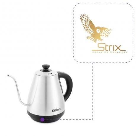 Чайник электрический для варки кофе Kitfort КТ-689 - фото 4