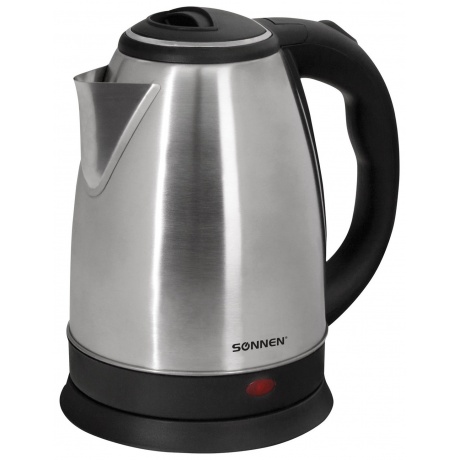 Чайник электрический Sonnen KT-118, 1,8л, 1500Вт, закрытый нагре...