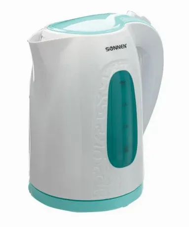 Чайник электрический Sonnen KT-2016, 2,0л, 2200Вт, закрытый нагр...