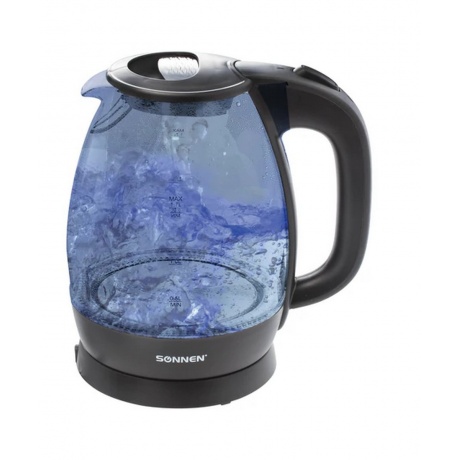 Чайник электрический Sonnen KT-1786, 1,7л, 2200Вт, закрытый нагр...