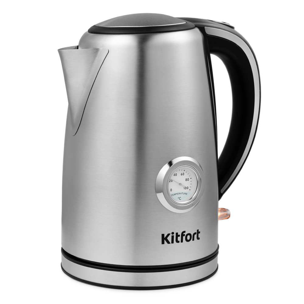 Чайник электрический Kitfort КТ-676 чайник электрический kitfort кт 676 2200вт серебристый