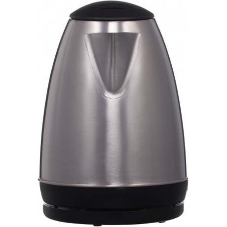 Чайник электрический Hyundai HYK-S1030 серебристый матовый/черный - фото 2