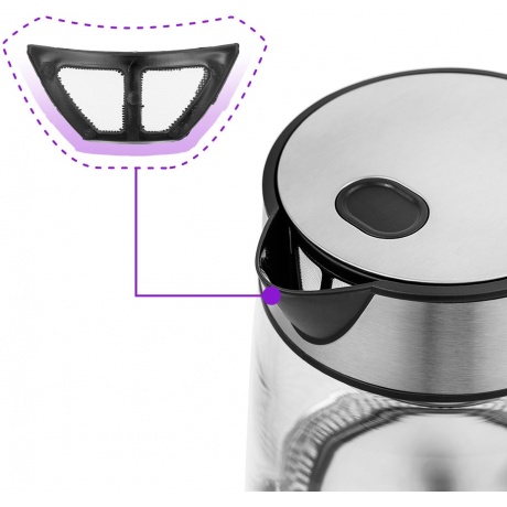 Чайник электрический Kitfort КТ-6105 - фото 3