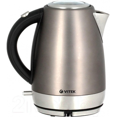 Чайник электрический Vitek VT-7025 1.7л. 2100Вт бронзовый (металл/пластик) - фото 2