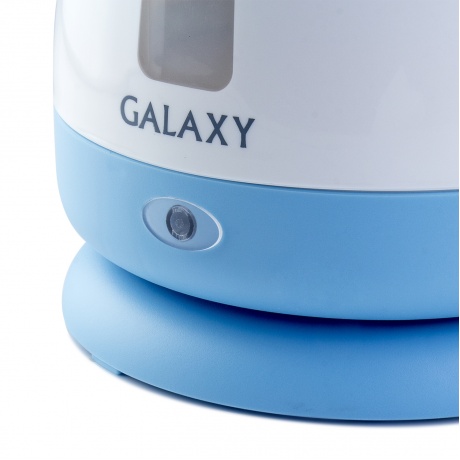 Чайник Galaxy GL0223, белый/голубой - фото 4