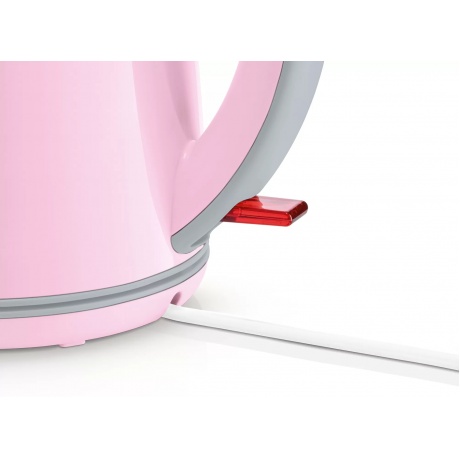 Чайник электрический Bosch TWK7500K розовый/серый - фото 7
