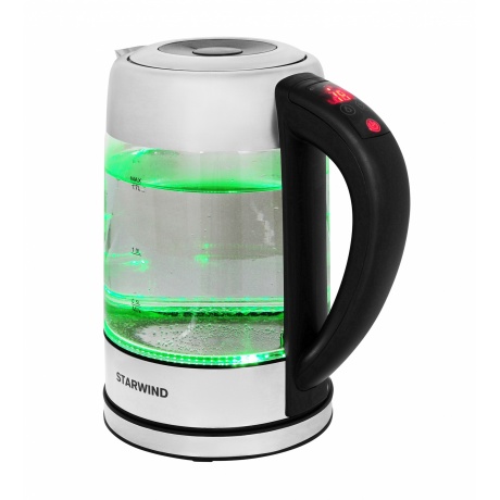 

Чайник электрический Starwind SKG5213 черный/серебристый