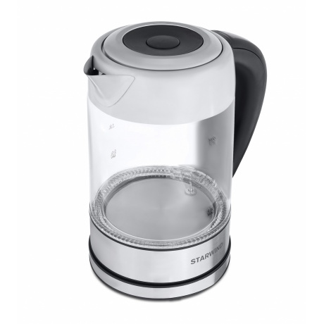 Чайник электрический Starwind SKG5213 черный/серебристый - фото 3