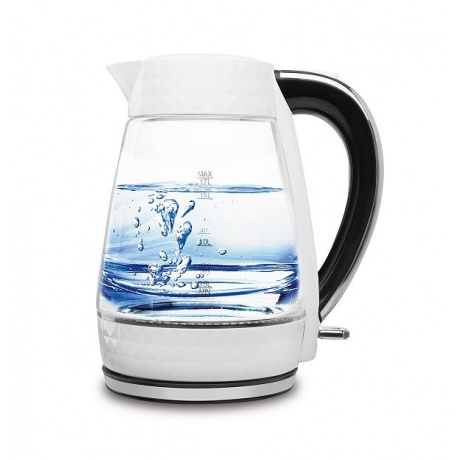 Чайник электрический Polaris PWK 1704CGL Diamond White - фото 1