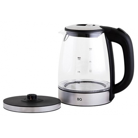Чайник электрический BQ KT1834G Steel/Black - фото 3